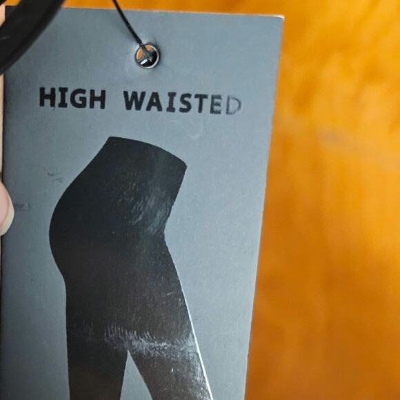 Legend Black Large Women's Leggings Pockets - Picture 6 of 6